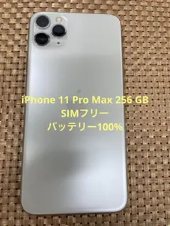 iPhone 11 Pro Max 256 GB シルバーSIMフリー