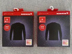 ユニクロ 超極暖 HEATTECH ULTRA WARM ブラック M メンズ