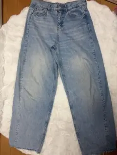 ZARA ライトブルー ワイドレッグデニム EUR 38