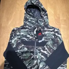 美品 NEW BALANCE カモフラージュ フード付きジャケット 6 New Balance（ニューバランス） ウインドブレイカー メンズ アウター