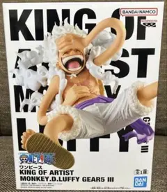 ワンピース KING OF ARTIST ルフィ ギア5 ニカ Ⅲフィギュア