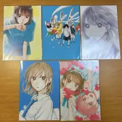 アオのハコ　アオのハコ展　ポストカード　鹿野千夏　千夏　A B C ブロマイド