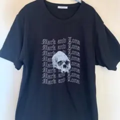 MARK&LONA × ジョー・ハーン M/L/J/H 天竺 Tシャツ　黒