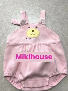 Miki House ピンクロンパース 70