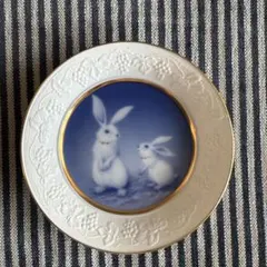 大倉陶園 うさぎ 置物 2個セット 2025年最新】大倉陶園 うさぎの人気アイテム - メルカリ