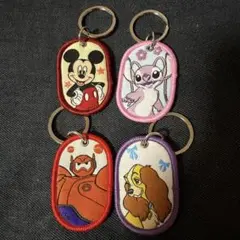 ディズニー タグキーホルダー セリア セット