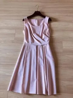 4/13まで　美品♡ フォクシー　Foxey フレアワンピース　ピンク　桜　40