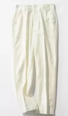 THE SHINZONE BAKER PANTS ベイカーパンツ　白P0のサムネイル