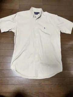 Ralph Lauren BLAIRE 半袖シャツ M ベージュ