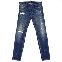 DSQUARED2 24-7 クラッシュスキニーデニム