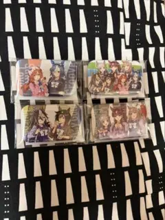 ファミマ ウマ娘 缶バッジ4個セット