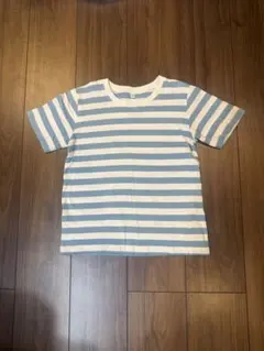 ボーダー Tシャツ キッズ 140 無印良品