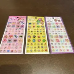 タイルシール　たまごっち　パワーパフガールズ　日焼けサンリオ