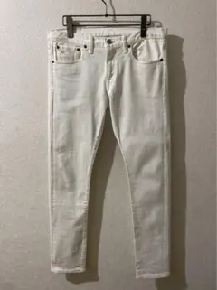 USA製 RRL Ralph Lauren ホワイト スキニー デニムのサムネイル