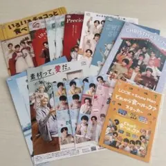 SnowMan 不二家 フライヤー ステッカー ファイル まとめ売りのサムネイル