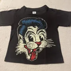 ストレイキャッツ　バンドTシャツ　ベビー服　80cm 黒