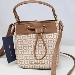 新品 TOMMYHILFIGER トミーヒルフィガー 巾着 ショルダーバッグ