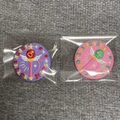 セーラームーン 刺繍缶バッジ Vol.4 マーズ ジュピター