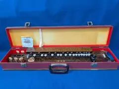 動作未確認】琴伝流 電気大正琴 夕月 予備弦・ピック・ハードケース