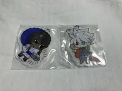 Fate FGO カルナ アルジュナ 缶バッジ 和紙風キーホルダー 浴衣 夏祭り