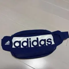 adidas ボディバッグ ウエストポーチ ブルー