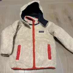 Patagonia フリースジャケット（リバーシブル）ベージュ/ネイビー