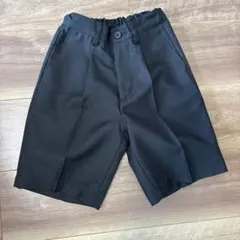子供用　フォーマル　ブラックハーフパンツ サイズ110