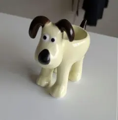 犬モチーフ エッグスタンド 陶器製 インテリア