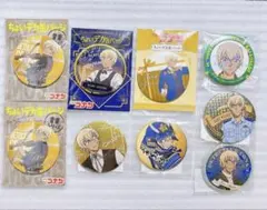 名探偵コナン　安室透　ちょいデカ缶バッジ　9点　セット