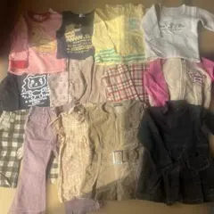 ベビー服 まとめ売り 14点セット 90cm 女の子 保育園 洗い替え