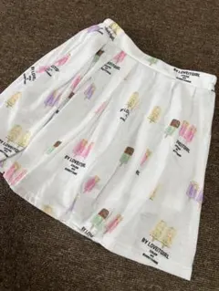 ByLoveit バイラビ♡アイスクリームプリントスカート140 カタログ掲載品
