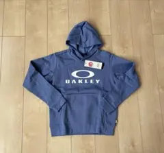 新品オークリー裏起毛パーカー150cm紫ラベンダー　スウェット　トレーナー