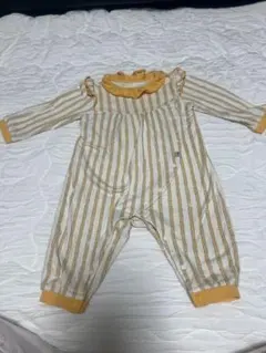 ストライプ 長袖 ツーウェイ・ドレスオール　モイモルン