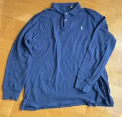 POLO Ralph Lauren ポロシャツ 長袖 ネイビー XL