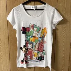 香港ディズニーランド　ミニー　Tシャツ　中古品のサムネイル