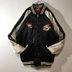 16KB様専用 梵殿 90s リバーシブル スカジャン 黒/ピンク - メルカリ