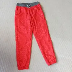 Nike Dri-FIT ドット柄パンツ 赤　ブレーカーパンツ
