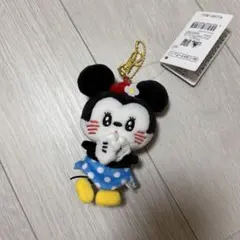 ミニーマウス ぬいぐるみキーチェーン