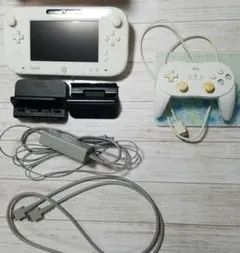 Wii U GamePad ホワイト 充電スタンド付き
