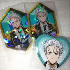 WINDBREAKER【梅宮一】騎士ver.ホログラムアクリルカード　缶バッジ