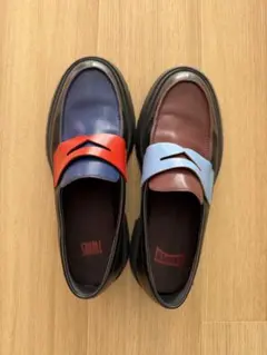 極美品 カンペール TWINS WALDEN マルチカラー ローファー 27.5 極美品 カンペール TWINS WALDEN マルチカラー ローファー 27.5 - メルカリ