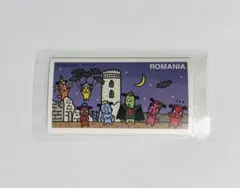 マーブルチョコ 世界の旅シール ルーマニアのサムネイル
