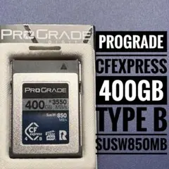 ProGrade CFexpress イリジウムType B 400GB - メルカリ