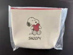 【新品未開封】DHC スヌーピー ポーチ&ミラーセット ハート