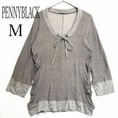 PENNYBLACK ペニーブラック カットソー トップス 薄手9部袖のサムネイル