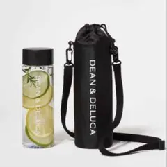 GLOW8月号増刊付録 DEAN＆DELUCA クリアボトル＆保冷ボトルホルダー