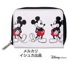 ミニ シップス ミッキー ミッキーマウス 二つ折り財布 ディズニー