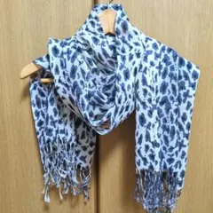 レオパード柄 ストール ショール 大判 薄手 ヒョウ柄