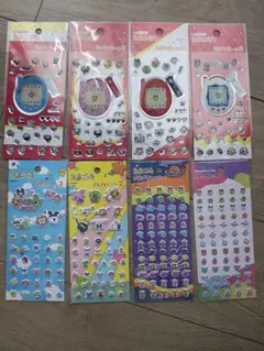 たまごっち　キラキラシール&プチプチシール　まとめ売り