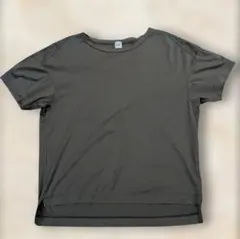 AGIRLS エイガールズ カーキ 半袖 Tシャツ 綿100% 日本製 M